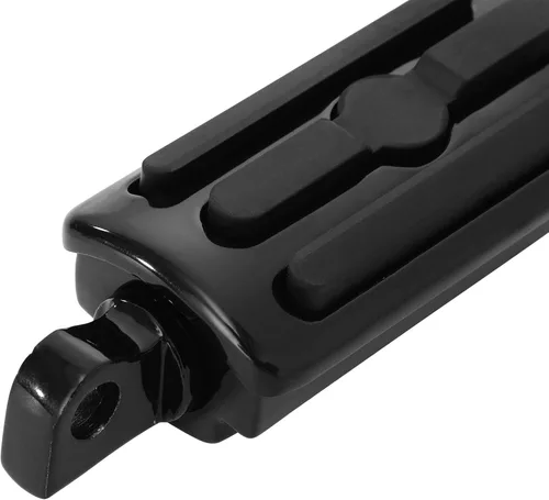 Vista 9 de TCMT 10 mm Estribos para motocicletas Compatibles con Harley Street Glide Road King Montura macho (Estribos estilo A, negro)