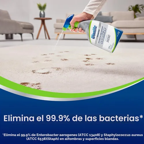 Vista 3 de Bissell Woolite® Advantage - Removedor de manchas y olores para mascotas + desinfectante, 3327