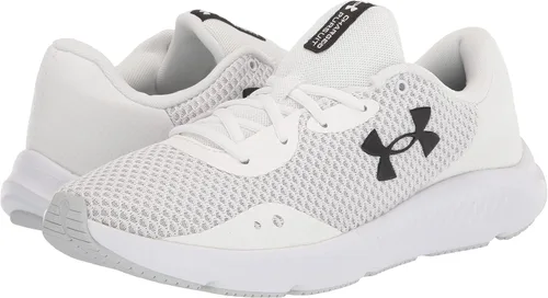 Vista 7 de Under Armour Charged Pursuit 3 - Tenis de correr para mujer, Negro