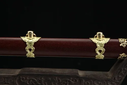Vista 5 de 31 pulgadas Tang Dynasty Saber chino Kungfu Dao Espada Katana Mango