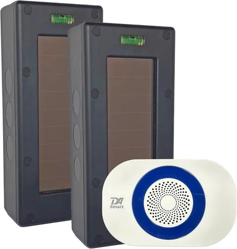 Vista 8 de Dakota Alert SBA-4k Plus - Kit de alarma solar para entrada de viga de rotura - largo alcance, al aire libre, resistente a la intemperie, alcance