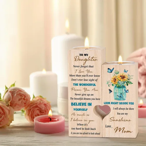 Vista 4 de Regalos para hija de parte de mamá: regalos únicos de cumpleaños de Navidad, ideas de regalo para hija adulta para el día de la madre, graduación