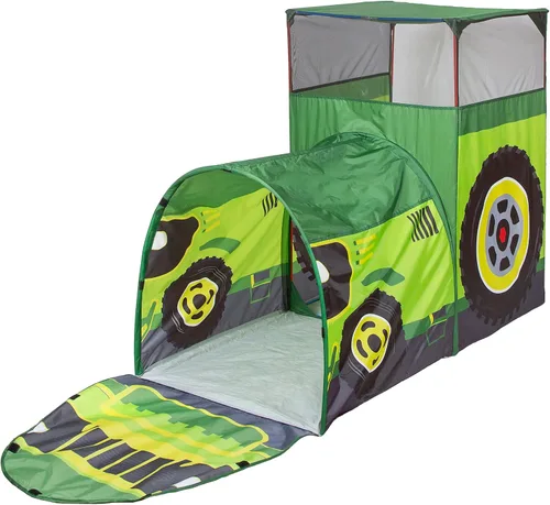 Vista 5 de Pacific Play Tents 20463 Tractor Play House Tent 56" x 45" x 28