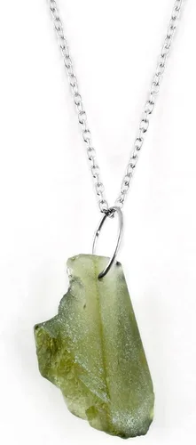 Vista 14 de Collar con colgante de piedras preciosas, piedra de energía áspera, cristales curativos de chakras, plata esterlina 925, chapado en rodio, piedra