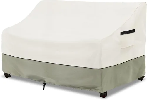 Vista 15 de Cubierta para Mesa de Café al Aire Libre, Cubierta de Mesa Lateral Pequeña de Patio Impermeable Rectangular, 36 x 24 x 16 pulgadas, 91 x 61 x 41 cm