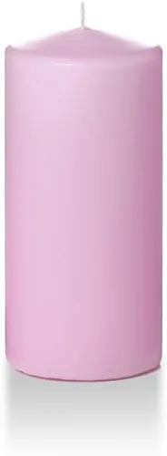 Vista 100 de yummi Caja de 12 velas redondas blancas de 3" x 4