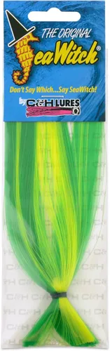 Vista 86 de C&H Lures Señuelos de Pesca Sea Witch - Originales Desde 1959, Faldas de Nylon Revelan Cabeza con Peso, 15 Colores, 8 Pesos de Cabeza, Señuelo