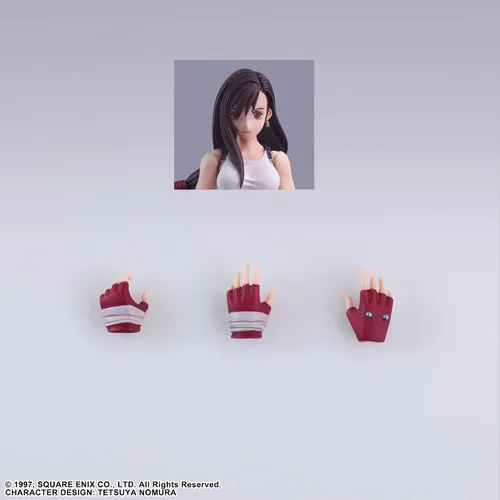 Vista 8 de Square Enix Final Fantasy VII: Tifa Lockhart Bring Arts Figura de acción de 5.35 pulgadas