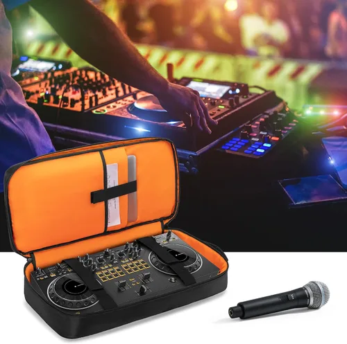 Vista 6 de Rexmica - Mochila para controlador de DJ para mezclador DDJ-400/SB2/SB3/REV1/FLX4