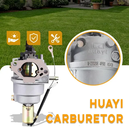 Vista 2 de Huayi 4P90E 951-12771A - Repuesto de carburador para MTD Craftsman 751-12823 951-12771 4P90JUA T1000 R1000 Huskee Troy-Bilt Yard-Man LT3800 LT4200