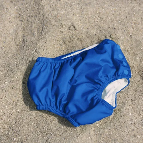 Vista 3 de i play. Pañal de natación reutilizable Baby Snap para niños o niñas