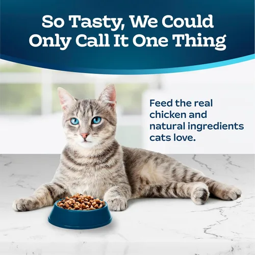 Vista 3 de Blue Buffalo Tastefuls - Comida natural para gatos adultos, control de peso, bolsa de 7 libras