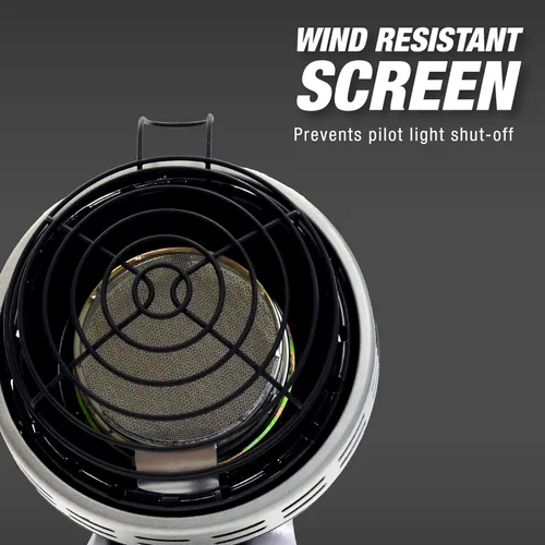 Vista 10 de Calentador de propano radiante de 4,000 BTU para carrito de golf