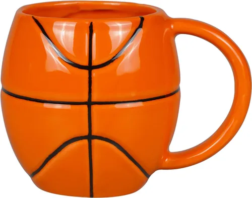 Vista 9 de Ceramicfor Taza de café de béisbol, regalo de Navidad novedoso para hombres, mujeres, todos los amantes del deporte, 14 onzas, color blanco