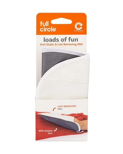 Vista 12 de Full Circle Loads of Fun - Manopla antiestática y elimina pelusas, guante portátil reciclado de doble cara que elimina la estática, elimina