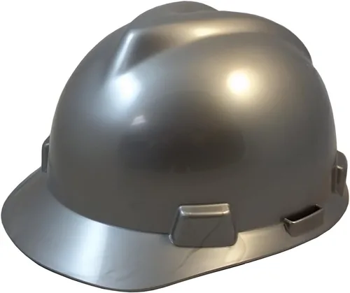 Vista 4 de MSA V-Guard - Sombreros duros estilo gorra con suspensión ligera Staz-On con bolsa de mano