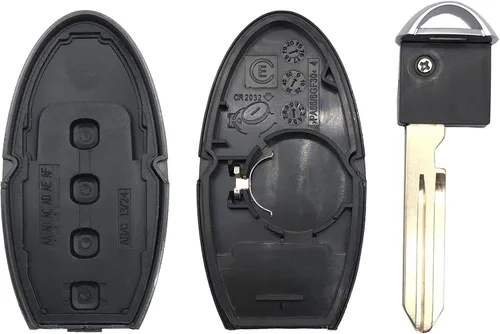 Vista 7 de Funda para llavero inteligente con control remoto para Nissan Altima Maxima Murano Infiniti KR55WK48903 Reemplazo sin llave para llavero