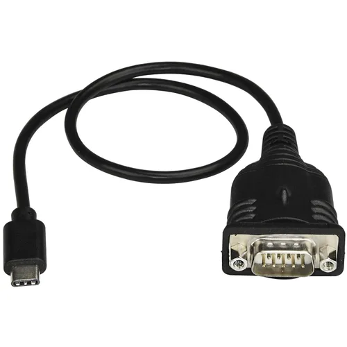 Vista 3 de StarTech ICUSB232C - Cable adaptador USB-C a serie, Windows/Mac/Linux Cable serie USB-C para PLC, cable convertidor USB-C a RS232 (DB9), 16