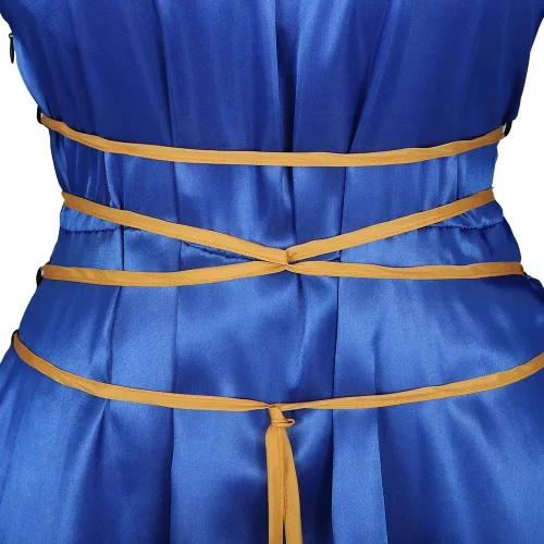 Vista 5 de Zhitunemi Disfraz renacentista para mujer, vestido medieval de talla grande, disfraz de Halloween gótico