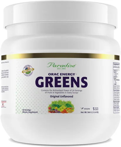 Vista 2 de Paradise Herbs Paquete antioxidante Maqui Berry + ORAC Energy Greens