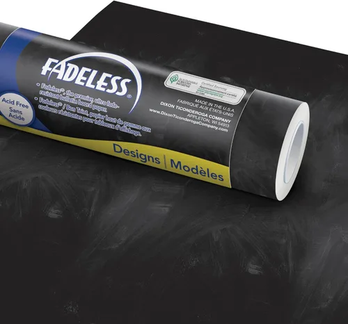 Vista 40 de Fadeless Papel para Tablón de Anuncios, Papel Resistente a la Decoloración para Decoración de Aula, 48" x 50', Azure, 1 Rollo