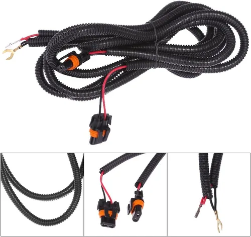 Vista 5 de Kit de arnés de cableado de luces antiniebla de reemplazo para Chevy Silverado 1500 2500 2003-2006 (2007 Classic)