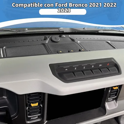 Vista 4 de RT-TCZ Soporte de riel para tablero Bronco, accesorio de soporte multifunción listo para Ford Bronco 2021 (no para deporte)