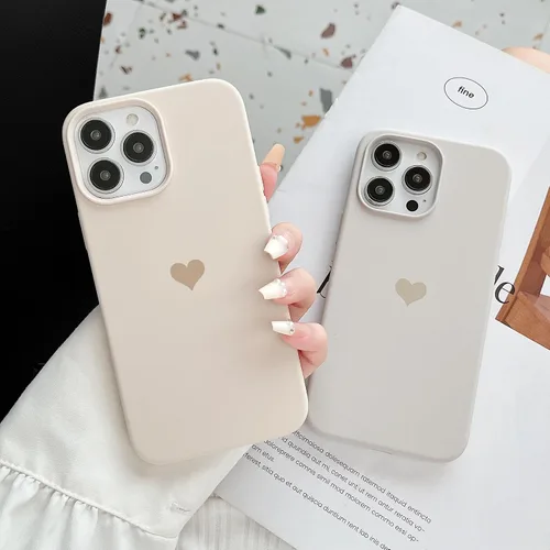 Vista 5 de Funda de silicona para iPhone 14 Pro Max para mujeres y niñas, con forro de microfibra suave antiarañazos, funda protectora para iPhone 14 Pro Max