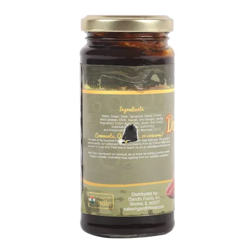 Vista 3 de TAJ Dátiles y Chutney de Tamarindo Imli ki Chutney 11.29 oz
