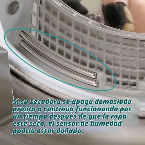 Vista 8 de MEANHDAG W3387223 Placa de barra del sensor de humedad del secador para pieza de repuesto de Whirlpool, 2 PCS