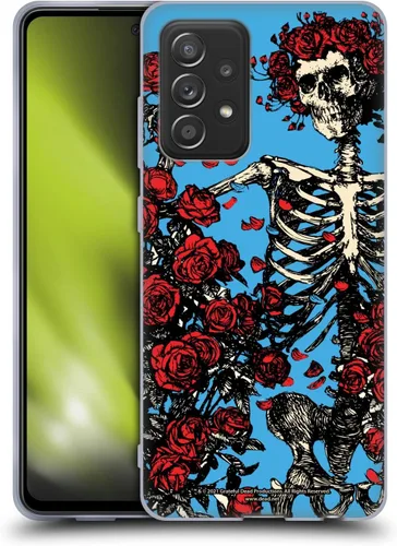 Vista 10 de Head Case Designs Funda de gel suave con licencia oficial de Grateful Dead Bear Trends compatible con Galaxy A52 / A52s / 5G (2021)