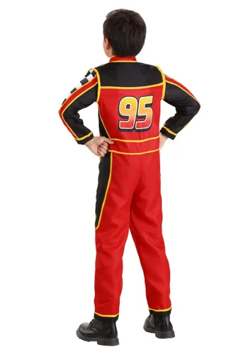 Vista 2 de Disfraz de Uniforme del Equipo de Boxes de Cars de Disney y Pixar para Niños Multicolor