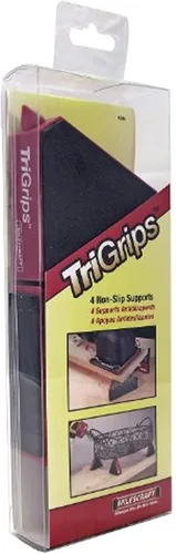 Vista 2 de Milescraft 1600 TriGrips - Pinzas de trabajo en forma de triángulo, para carpintería, pintura, elevación y nivelación, pack de 4