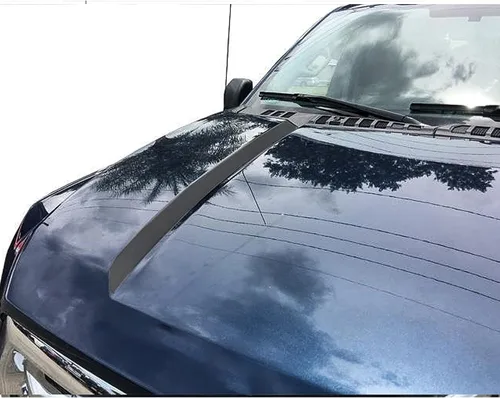 Vista 6 de Xotic Tech Spears - Calcomanías para capó a rayas, estilo deportivo, compatible con Ford F-150 2015-2021 (negro mate)