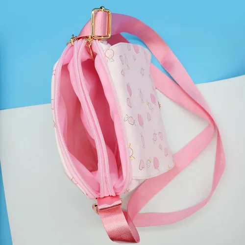 Vista 4 de Holymid Kitty Crossbody Bag with Shoulder Strap&Mirror, Handbag Wallet Purse Coin Pouch