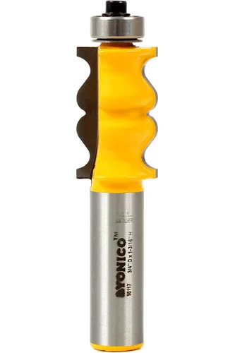 Vista 8 de Yonico 16115 - Broca fresadora para molduras de marcos de 3/4 de pulgada, mango de 1/2 de pulgada