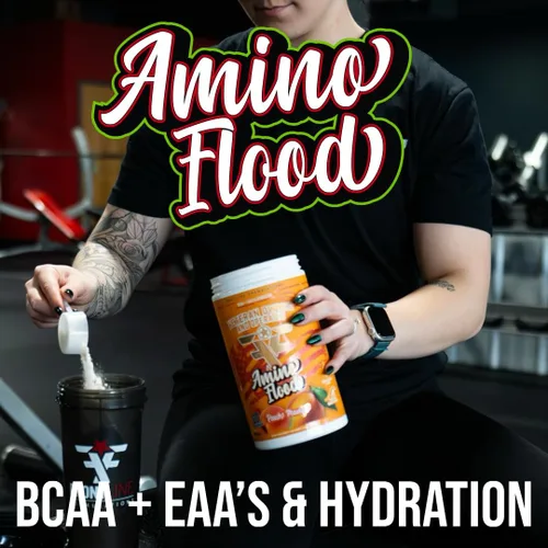 Vista 4 de Amino Flood de formulaciones de primera línea - Fórmula de recuperación e hidratación BCAA + EAA - Soporte muscular, electrolitos y resistencia