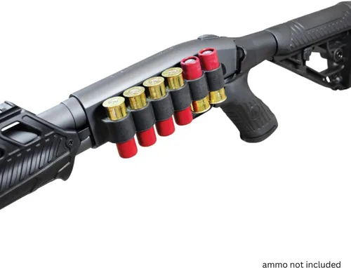 Vista 4 de Adaptive Tactical Soporte de carcasa montado en receptor de escopeta con capacidad para 6 rondas de munición de calibre 12