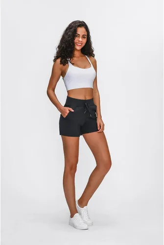 Vista 6 de Brasier deportivo de yoga para mujer, sexy, cruzado, recortado, sujetadores deportivos para correr, brasier de entrenamiento de alto soporte