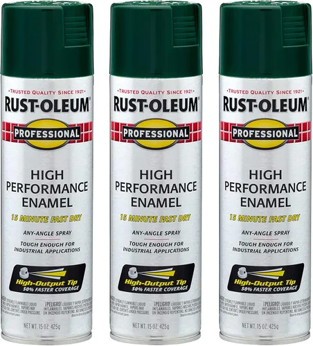 Vista 37 de Rust-Oleum 7515838 Pintura en aerosol de esmalte profesional de alto rendimiento, 14 onzas, aluminio
