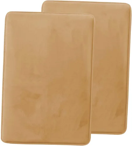 Vista 133 de Clara Clark Alfombra de Baño 24" x 17" - Alfombras de Baño, Tapete de Baño de Espuma Viscoelástica, Afelpado, Acogedor, Ultra Suave, Antideslizante
