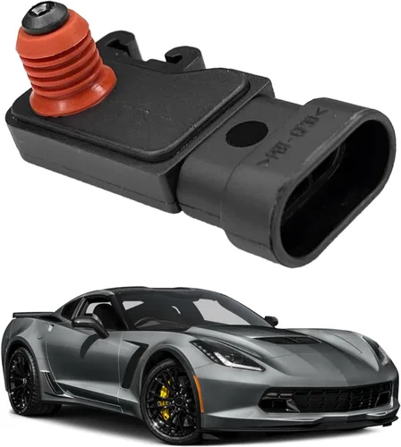 Vista 6 de Sensor de presión de aire absoluta del colector del sensor de mapa SU1176 12614970 16212460 para Chevy Corvette 1997-2008, Camaro 1998-2002, Equinox