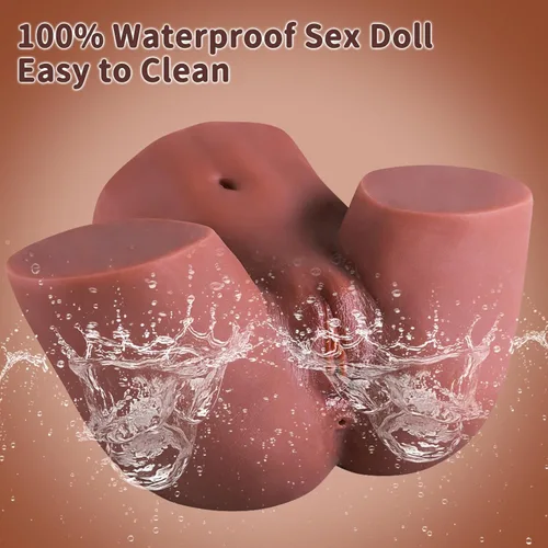 Vista 6 de Muñeca sexual de 20 libras, juguetes sexuales para hombres, masturbador masculino de bolsillo con vagina y anal, muñecas sexuales de tamaño real