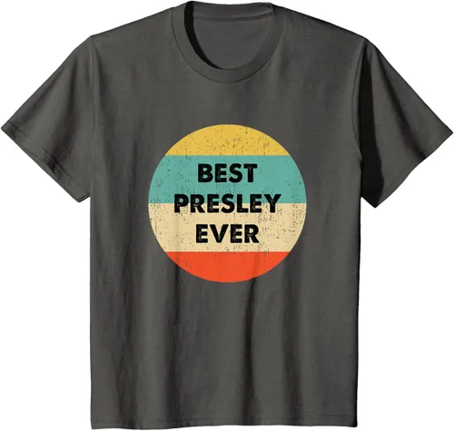 Vista 44 de Camiseta Presley Name, Negro, S