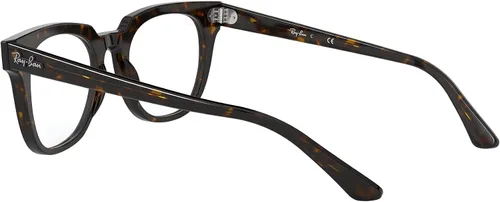 Vista 5 de Ray-Ban RX5377f Meteor Low Bridge Fit Square Prescription Eyeglass Frames