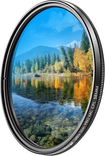 Vista 19 de Haoge 1.457 in MC CPL Multicoated Circular Polarizador Polarizador Lente Filtro para Canon Nikon Sony Minolta Pentax Olympus Panasonic Leica Zeiss
