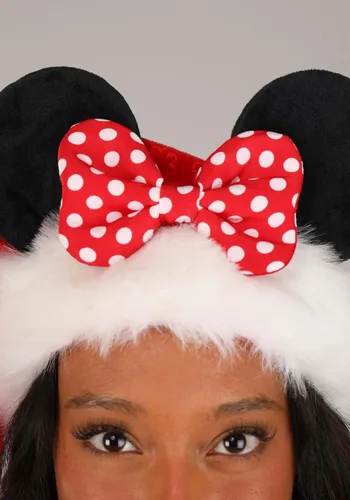 Vista 4 de Disney Minnie Santa - Gorro navideño