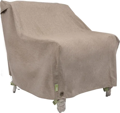 Vista 9 de Modern Leisure Garrison Funda para silla de patio, sala de estar/club, tela resistente al agua, protección de muebles de exterior, perfecta