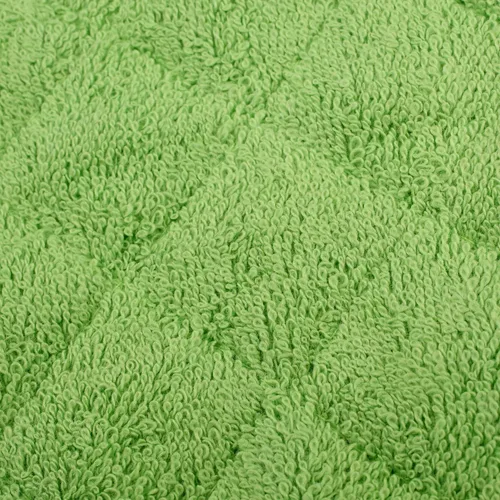 Vista 6 de juego de 5 portavasos de cocina de 100% algodón, resistente al calor, para uso diario, para cocinar y hornear, color verde manzana