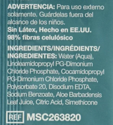 Vista 3 de ReadyFlush Jr - Toallitas de limpieza personal desechables de 7 x 8 pulgadas, paquete de 3, sin fragancia